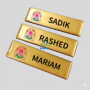 Metal Name Plate